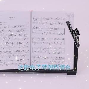 Giá Đỡ Đàn Piano Điện Tử Giá Để Sách Bàn Phím Di Động Nhỏ Gọn Với Kẹp Nhạc Giải Pháp Lưu Trữ Chuyên Nghiệp