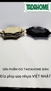 Đĩa Nhựa Phip Ngôi Sao Việt Nhật 1190/1/2/3 Đĩa Phip Đĩa Sao Dày Dặn Sang Trọng - TADAHOME