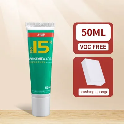DHS No.15 Table Tennis Water Glue VOC-Free High Elastic Easy to Use Water-based Ping Pong Rubber Sponge Racket Adhesive