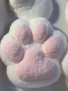 Cartoon Cat Claw Squeeze Pinching Hairy Toy Cute Cat Paw Slow Rebound Decompression Toy Kids Stress Release Vent Toy