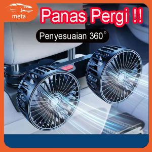 Kipas Angin Mobil Lebih Dingin Dari AC Kipas Angin Double-Headed Fan Aksesoris Mobil Interior
