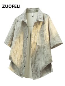 ZUOFEILI | Summer Lightweight Cool Breathable Stylish Casual Shirt