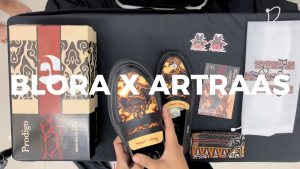 [EXCLUSIVE] Prodigo x Artraas * Sepatu Blora Hitam | Sepatu Slip On | Loafer | Sepatu Low Boots | Sepatu Kerja | Sepatu Pantofel | Terbaru