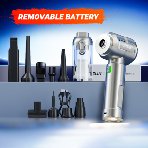 SZUK New Car Vacuum Cleaner Mini Blower Multi Powerful Handheld Cleaning Machine with LED Light Portable Wireless Vacuum Cleaner