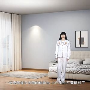 Flip Vanity Table Bedroom Modern Simple Dressing Table with Led Mirror Large Storage Makeup Table