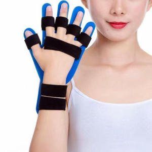 [คุณภาพพรีเมี่ยม] ปรับได้อุปกรณ์ดามมือ การฝึกอบรมนิ้ว การกู้คืนนิ้ว Finger Recovery Handheld การยึดติดข้อมือ