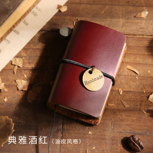 Jue Wu Super Mini TN Kraft Notebook Journal Book Small Size Portable Notepad Diary Portable Pocketbook