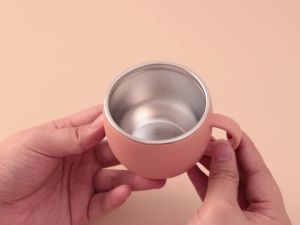 1PCS Stainless Steel Cup For Baby BPA Free Detachable Silicone Spout Single Handle Learning Drinking Cup Safe Kids Water Bottle