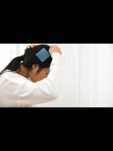 Hair Bangs Hair Pads Seamless Paste Posts Fringe Hair Accessories for Shower Washing Face Artifact TF-Uss-VN