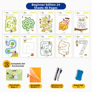 MOURY | Intellectual Development Drawing Book for Preschool