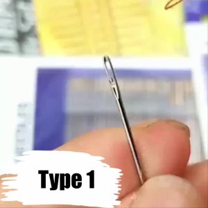 (SKR) Jarum Jahit Magic Praktis Set Isi 12 Pcs needless alat bantu memasukkan benang one second need Mata Nenek One Second Needle Orang Tua Mudah Masuk