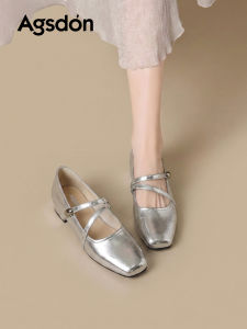 Agsdon | Elegant Ankle-Strap Charming French Mary Jane Shoes