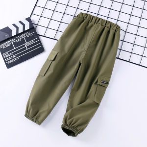 Fashion Spring Boys Pants Casual Long Style Trousers For Kid Sport Outdoor Cargo Pants Toddler Children Clothes 3 to 6 Years Old