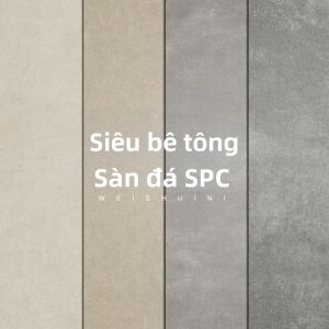 PAMPAS | Marble Pattern Wabi-Sabi Grey Microcement Waterproof Wear-Resistant SPC Floor