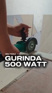 ISKU Mesin Gerinda Tangan 500W 600W 710W Angle Grinder Multifungsi Potong Poles Amplas Portable