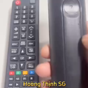Remote điều khiển tivi Samsung Mã 02 00607A điều khiển TV Samsung - Tặng kèm pin - T&U Remote