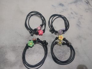 Grosir Gelng tangan CopelPasanganPersahabatan Terbaru Viral Gelang Bunga kamboja Harga Untuk 6 Pasang (  12 pic gelang)