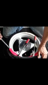 ชุดเครื่องมือซ่อมยางรถจักรยานยนต์ 13 ชิ้น เหล็ก งัด ยาง มอไซค์ งัดยางมอเตอร์ไซค์ อุปกรณ์งัดยางมอเตอร์ไซค์