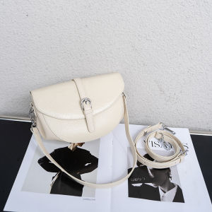 SIFULUN | Pure Leather Two-Strap Shoulder Bag Crossbody