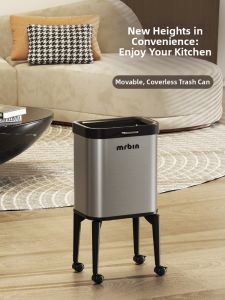 MR.Bin | Tall Non-bend Design Stainless Steel Bin