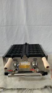 Máy Làm Bánh Hồ Lô Xiên Xài Gas Takoyaki Octopus Balls Grill Pan Thép Không Gỉ Waffle Maker