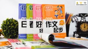 全套4册 小学生 作文起步+ 看图说话写话+ 日记起步+ 好词好句好段 中文 书籍 Chinese Books - Children essay writing books