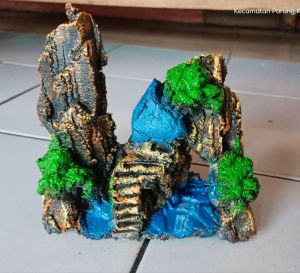 hiasan aquarium model tebing tj17