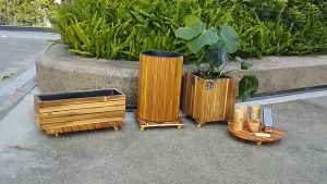 Đế lót chậu cây chữ nhật vuông tròn có bánh xe nhiều kích thước Top Choice.