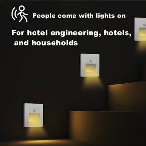 PIR Motion Detector Sensor Led Stair Light Infrared Human Induction Lamp Recessed Steps Ladder Staircase Bedroom Night Light