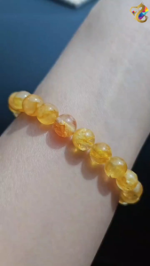 Collectors Grade Gold Topaz Bracelet