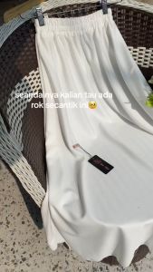 Ainahijab Rok Panjang Wanita Rok Kerja Polos Terbaru