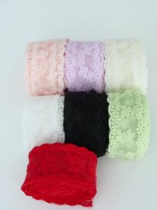5Yards Lace Jacquard Embroidery Hollow Lace Ribbon DIY Bow Hair Accessories Flower Packaging Clothes Sewing Wedding Decor Ribbon