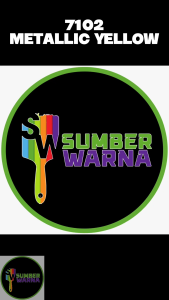 Cat Semprot Pilox Pylox Pilok Shogun Z Paint Kuning Metallic Yellow 7102