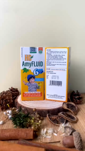 Siro Ho AmyFLUiD 100ml Cho Trẻ Nhỏ – Giảm Ho Khan Ho Có Đờm Hỗ Trợ Long Đờm Và Dịu Họng