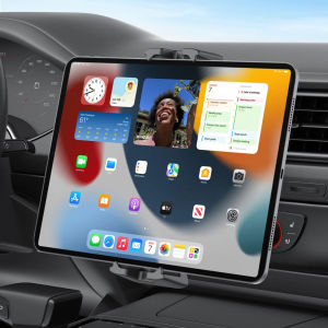 ที่วางแท็บเล็ตในรถยนต์แบบยูนิเวอร์แซล ติดช่องใส่ซีดี ปรับได้ สำหรับ iPad Pro/Air/Mini 10.9 4-13 นิ้ว Samsung แท็บเล็ต GPS โทรศัพท์มือถือ ที่ยึดในรถยนต์