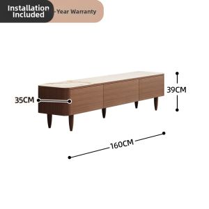 New Chinese Style Solid Wood Floor Standing TV Cabinet