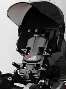 Enxing Knight Motorcycle Mobile Phone Navigation Bracket Fast Charge Shock Absorption Sunshade Bubble Wrap Waterproof Electric Car Wireless Charging