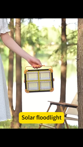 [24 hours delivery] solar camping light 30000mAh IPX7 waterproof portable work light emergency light solar searchlight LED solar spotlight lampu solar light outdoor lampu kerja 太阳能灯