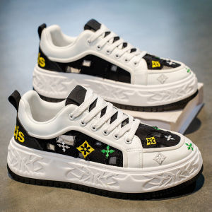 Fashionable Breathable Sports Shoes Mens 2025 New Summer Trend Brand High-End Sensation Casual Slip-On Shoes Versatile Heightening