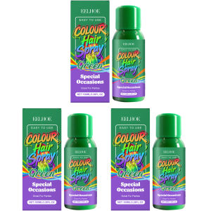 Xịt Tóc Tạm Thời Màu Xanh 100ml Chiết Xuất Từ Thực Vật Tự Nhiên Dễ Sử Dụng Xịt Tóc Thời Trang Cho Kết Quả Nhanh Chóng Và Sáng Bóng