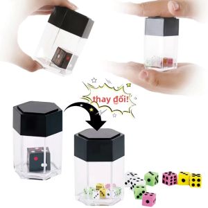 Bộ Đồ Chơi Xúc Xắc Ma Thuật - Xúc Xắc Lớn Biến Thành Xúc Xắc Nhỏ Nhiều Màu Sắc Quà Tặng Độc Đáo Dành Cho Các Buổi Biểu Diễn Sân Khấu Đồ Chơi Dành Cho Người Từ 14 Tuổi Trở Lên Dùng Được Cho Cả Nam Và Nữ