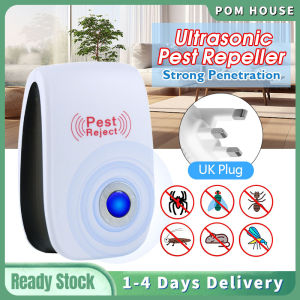 Ultrasonic Pest Repellent Control Mosquito Repellent Traps Anti Mosquito Mouse Cockroach Electric Repeller Control Pest Control Rejector Penghalau Serangga超声波驱虫器