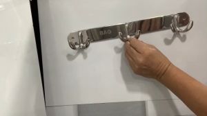Móc Inox Bảo KAG-BAO220  móc áo phòng tắm cao cấp SUS304 đúc đặc sang trọng thiết kế tinh tế đến từng chi tiết