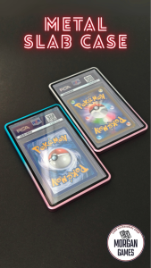 【Morgan Games】[Ready Stock] Dual Color Magnetic Metal Slab Guard Protector for Graded Slab - 35PT PSA/CGC