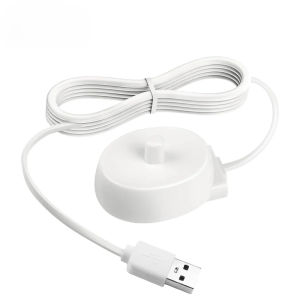 USB Charger for Oral-B Electric Toothbrush Safe Charging Base Replacement Compatible with Most Braun Models Travel Charger