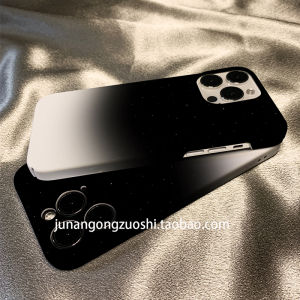 Gradient Starry Sky  17 pro Max Case Mens Womens Full Cover Simple Artistic Protection Shell Compatible with  17