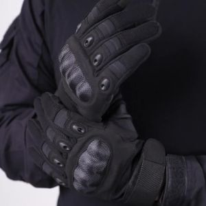 Protective Tactical Gloves Full Finger Touchscreen Anti Slip Breathable Gloves for Motorcycle Cycling Hiking Outdoor Sports