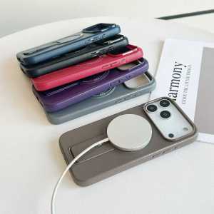 Magnetic Case For OPPO A5 OPPOA5 5G 4G Phone Case Fiber Pattern Holder Drop Protection Back Cover For Oppo A5