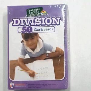 [SEALED] Sealed Teachers Choice Division Flash Cards (50 cards) with Box - Mabuhay Toys and Games Corp.