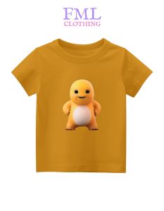 Kaos Anak-Anak Gambar Dino Nailong (usia 2-10 Tahun) Katun PE
